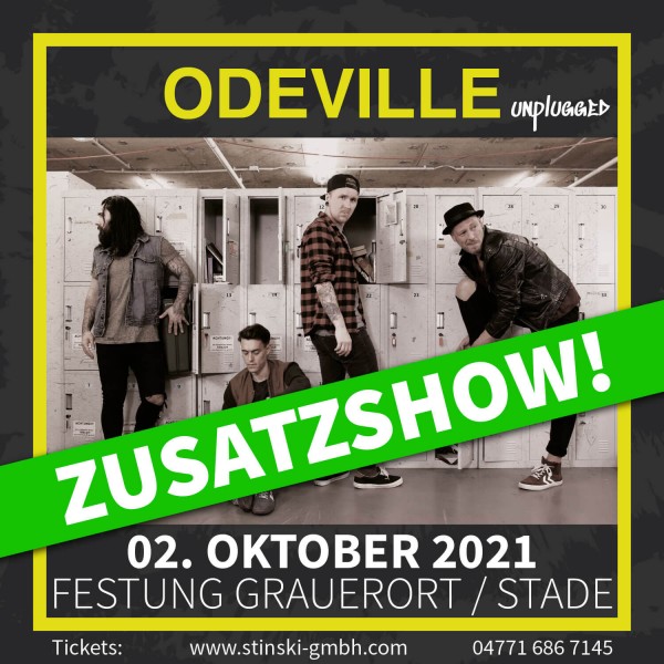 ODEVILLE unplugged - 02. Oktober 2021 - Zusatzshow - FESTUNG GRAUERORT